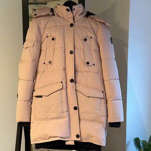 Astrid Mid Length Parka - Tuscany (light pink)